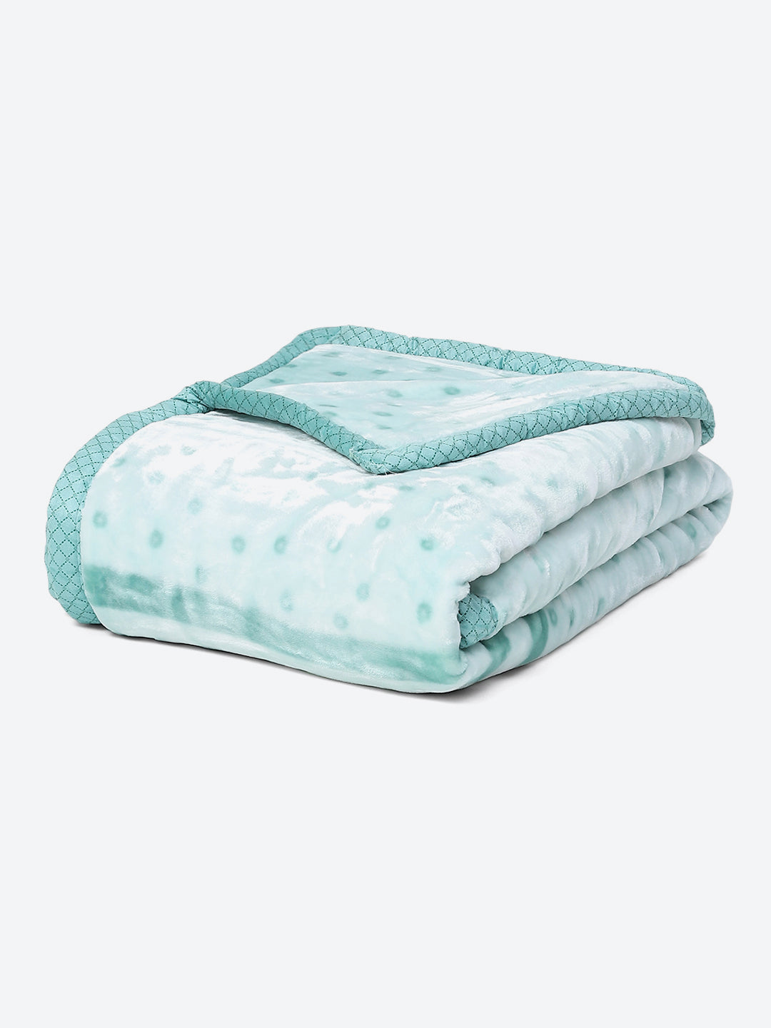 Printed Double Bed Blanket for Mild Winter -2 Ply