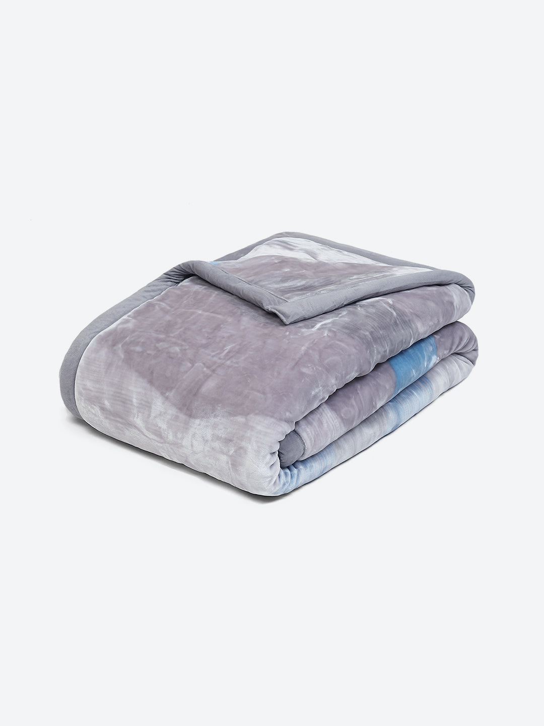 Printed Double Bed Blanket for Heavy Winter -3 Ply