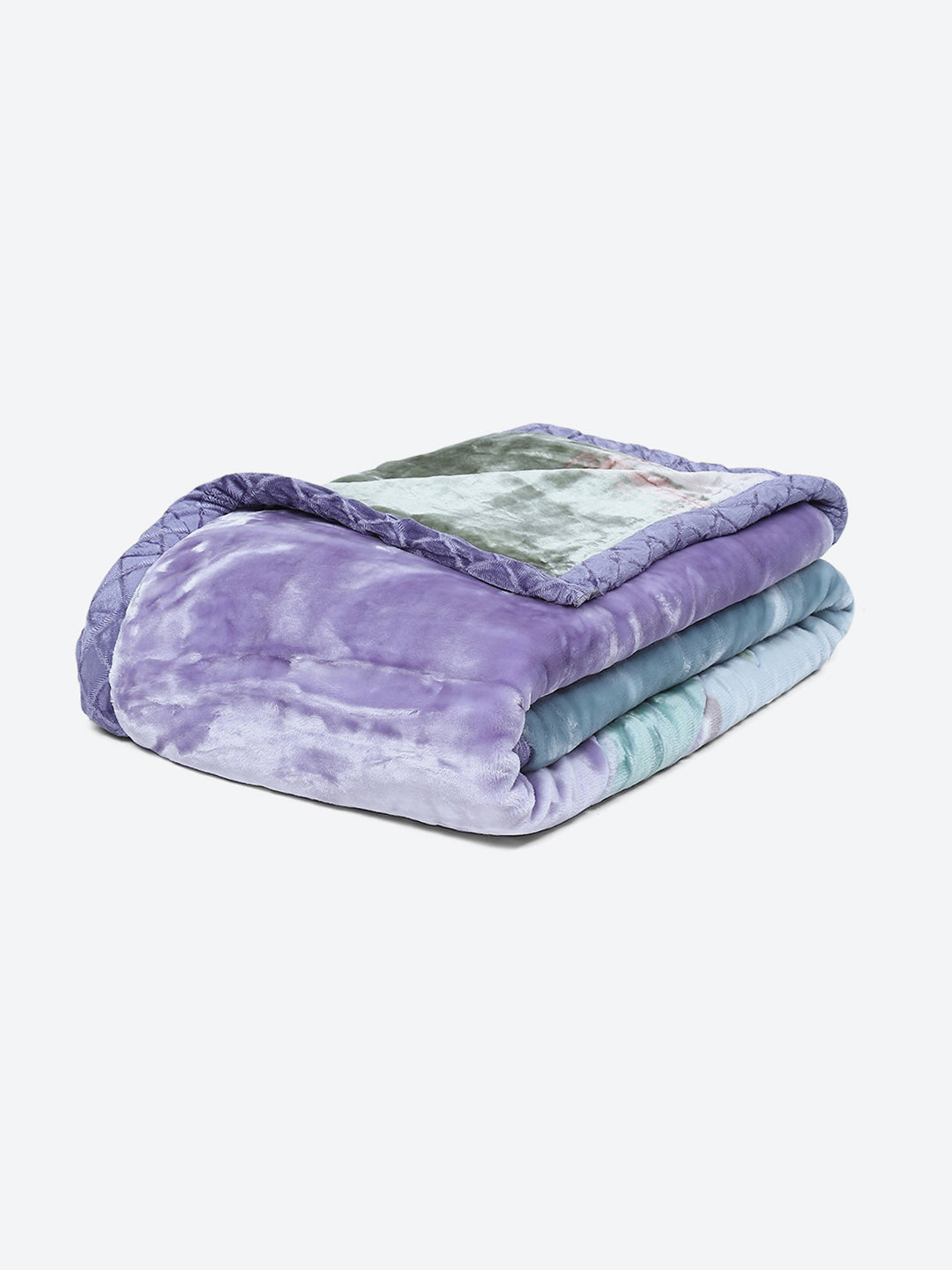 Printed Double Bed Blanket for Heavy Winter -2 Ply