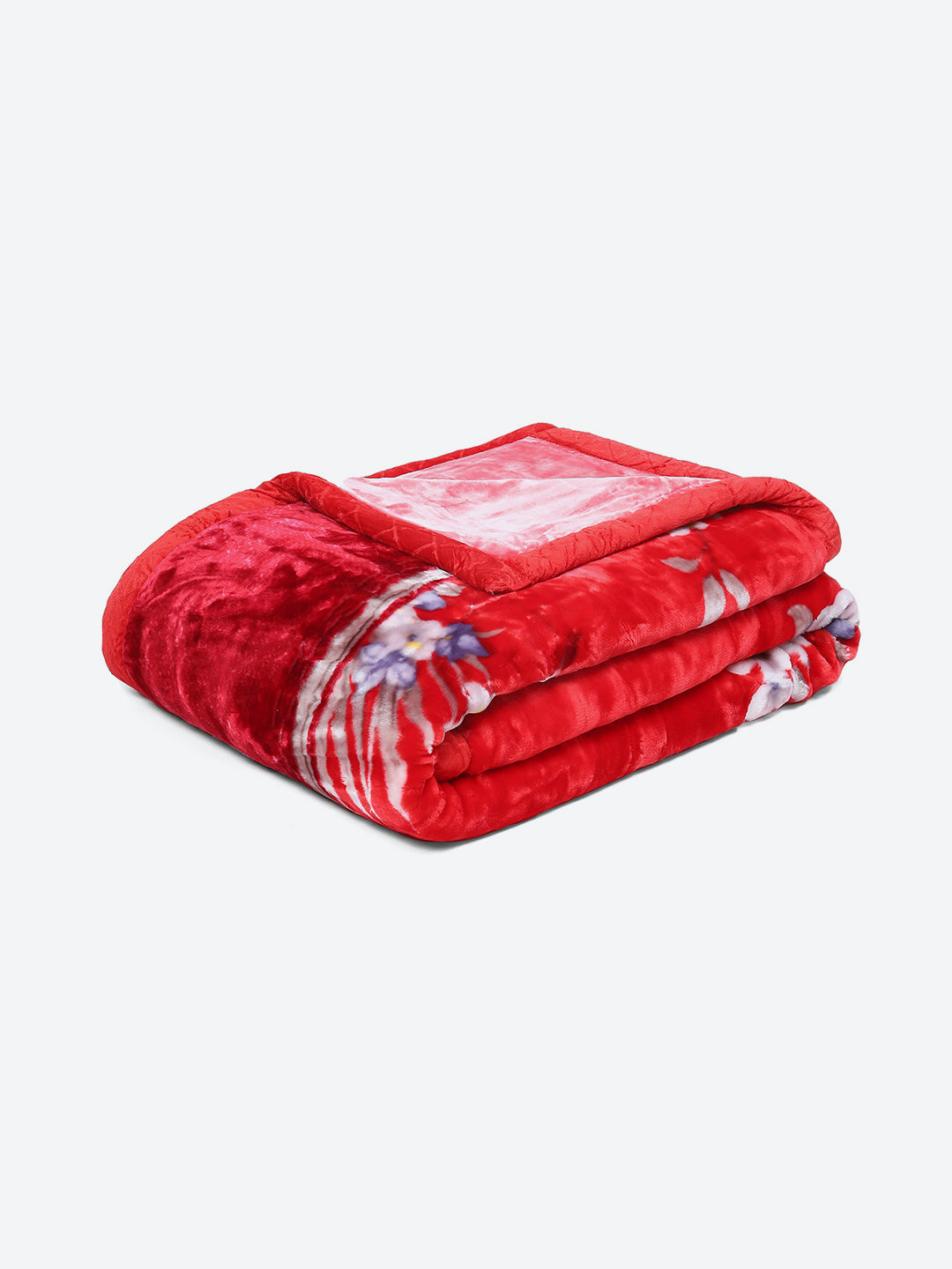 Printed Double Bed Blanket for Heavy Winter -2 Ply