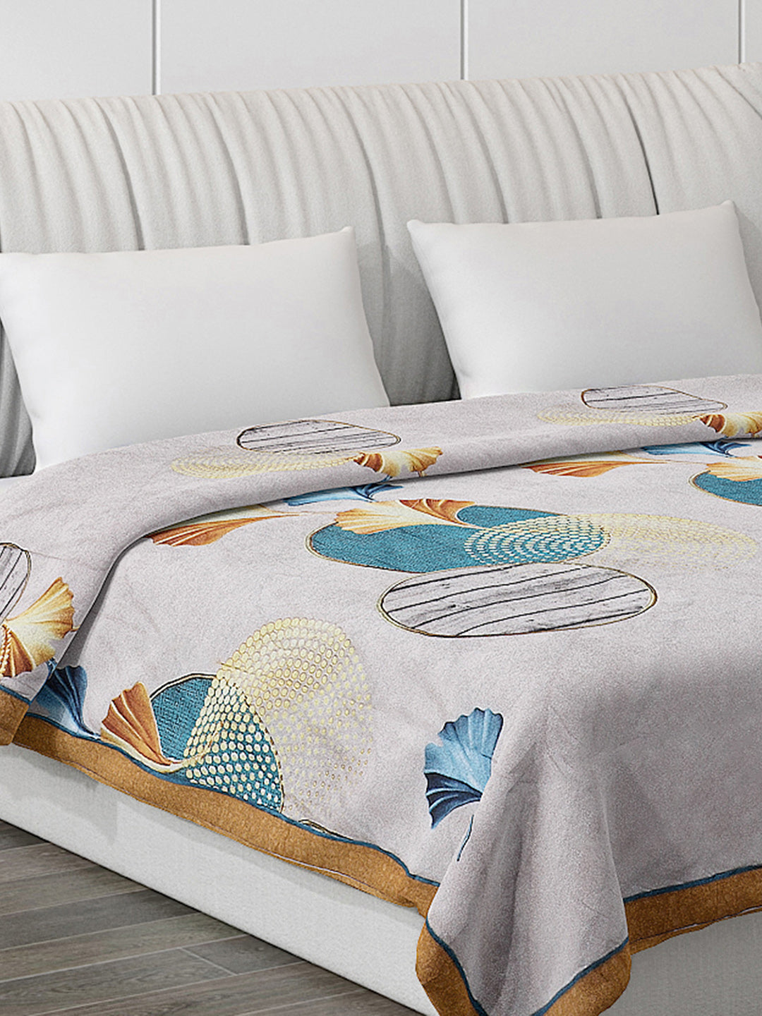 Printed 100% Polyster Double Bed Comforter for AC Room