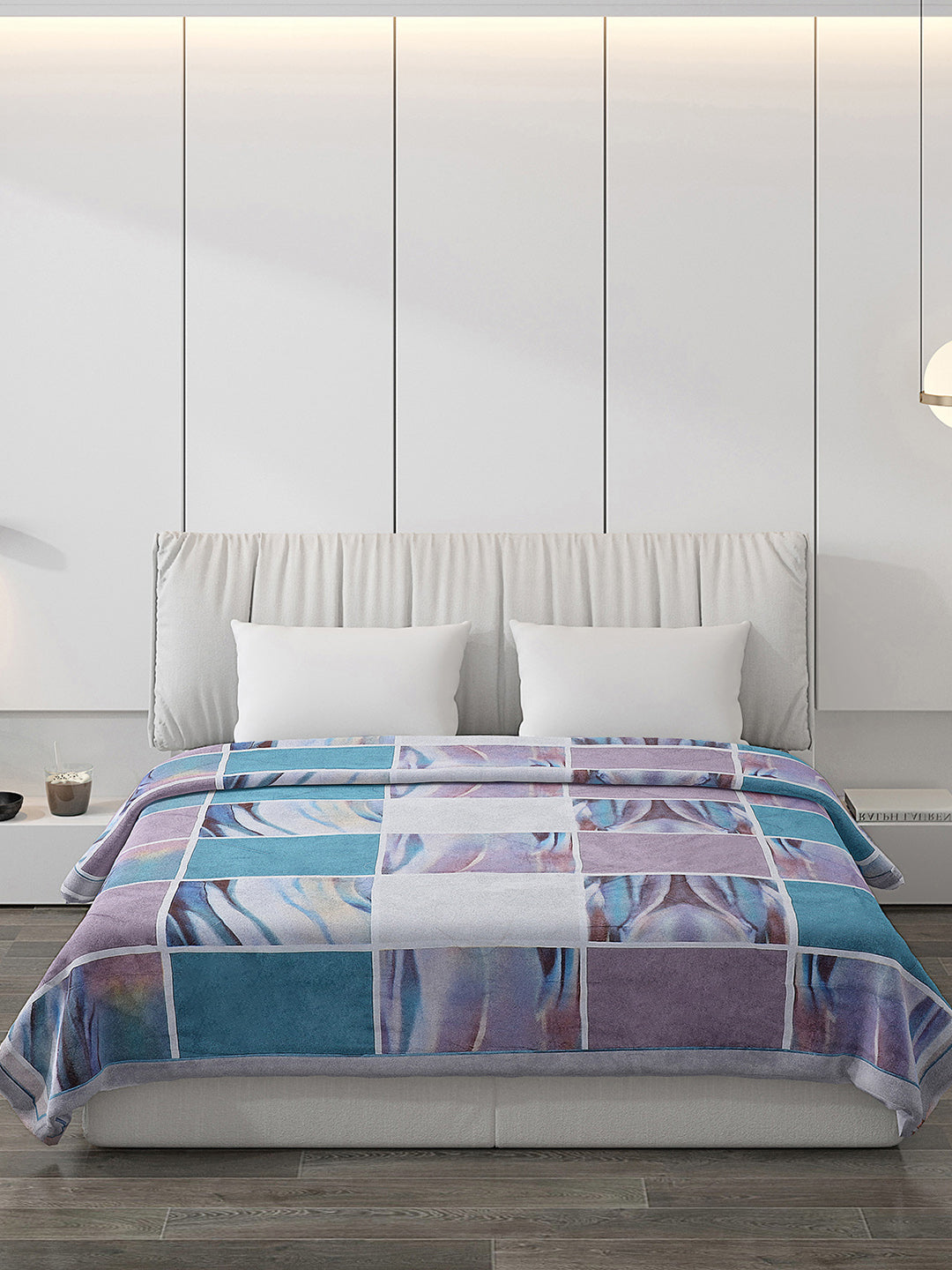 Printed 100% Polyster Double Bed Comforter for AC Room