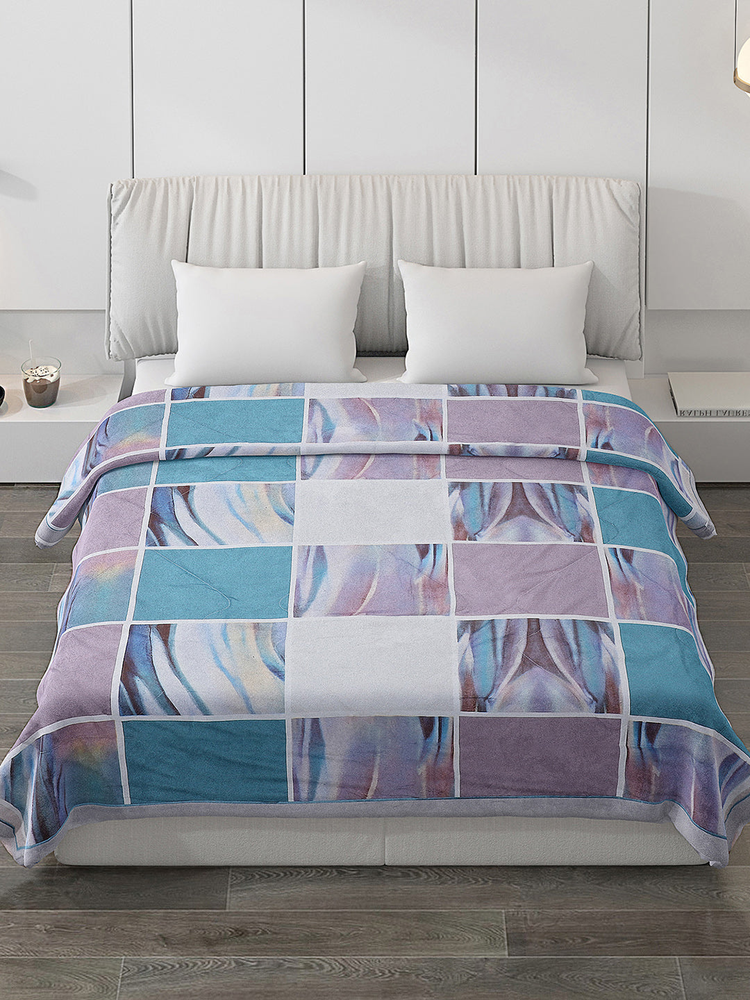 Printed 100% Polyster Double Bed Comforter for AC Room