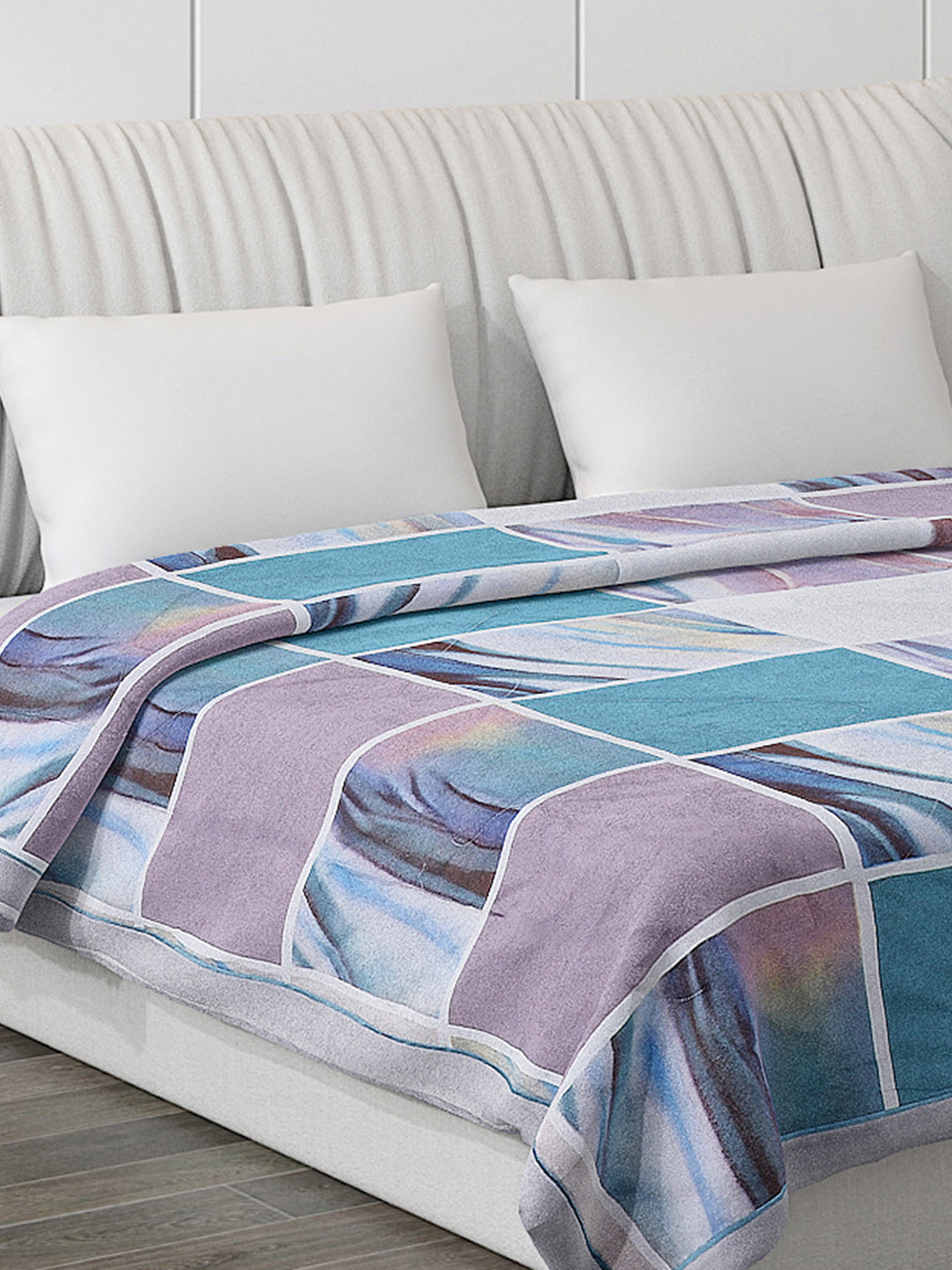 Printed 100% Polyster Double Bed Comforter for AC Room