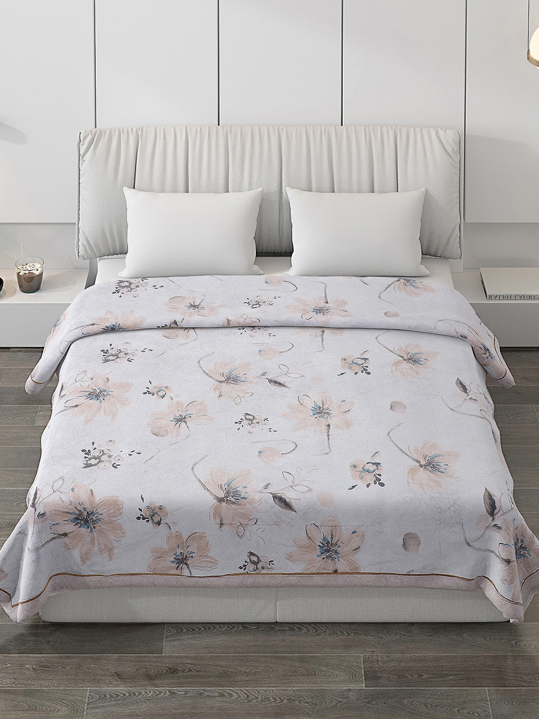 Printed 100% Polyster Double Bed Comforter for AC Room