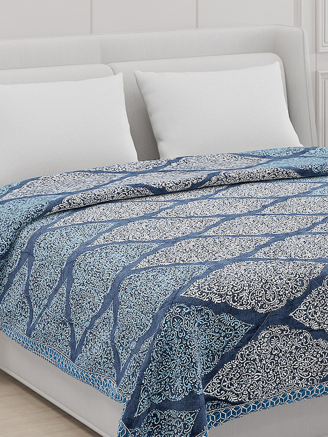 Printed 100% Polyster Double Bed Comforter for AC Room