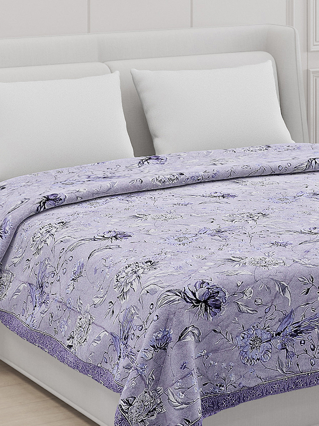 Printed 100% Polyster Double Bed Comforter for AC Room