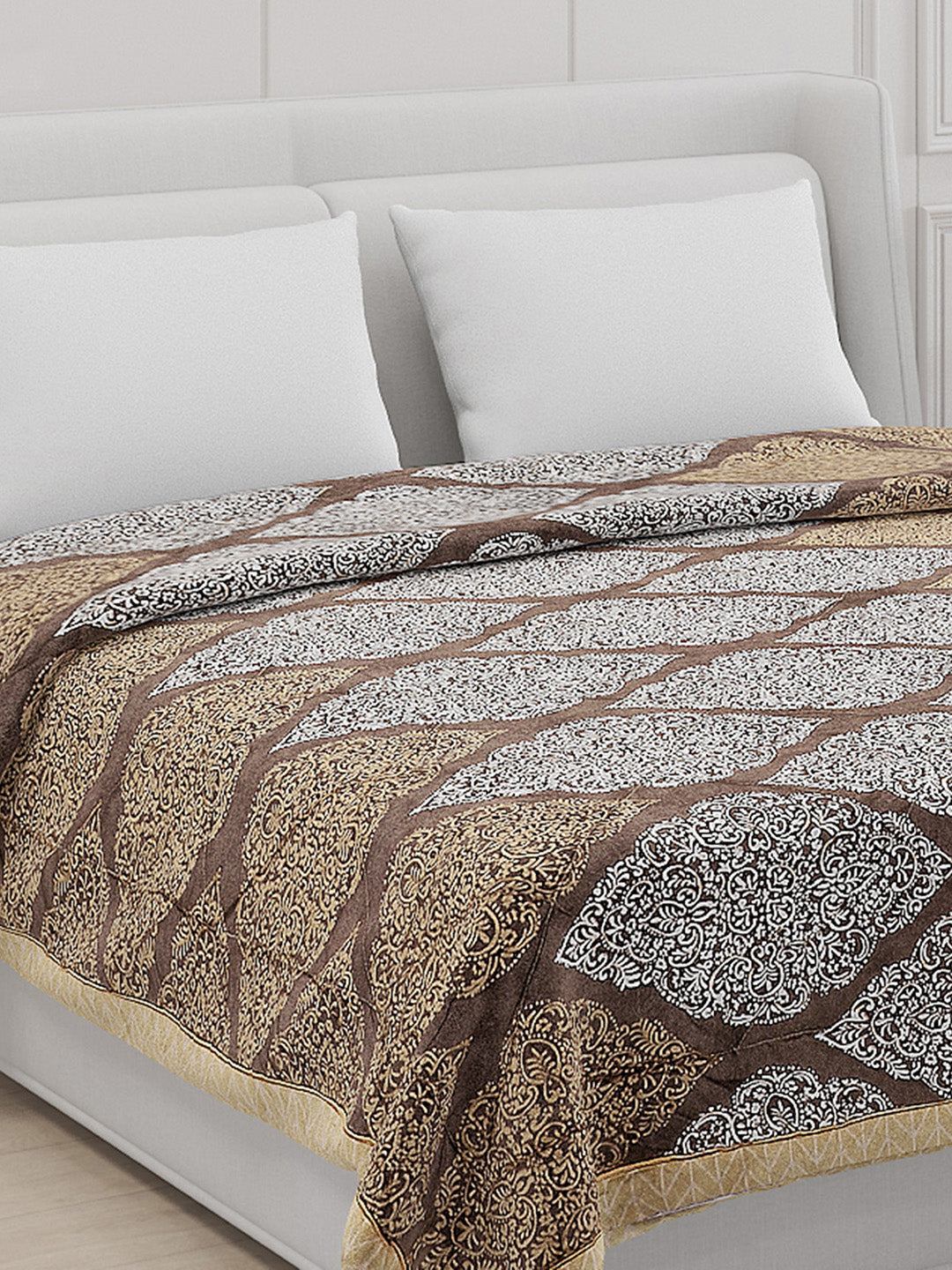 Printed 100% Polyster Double Bed Comforter for AC Room