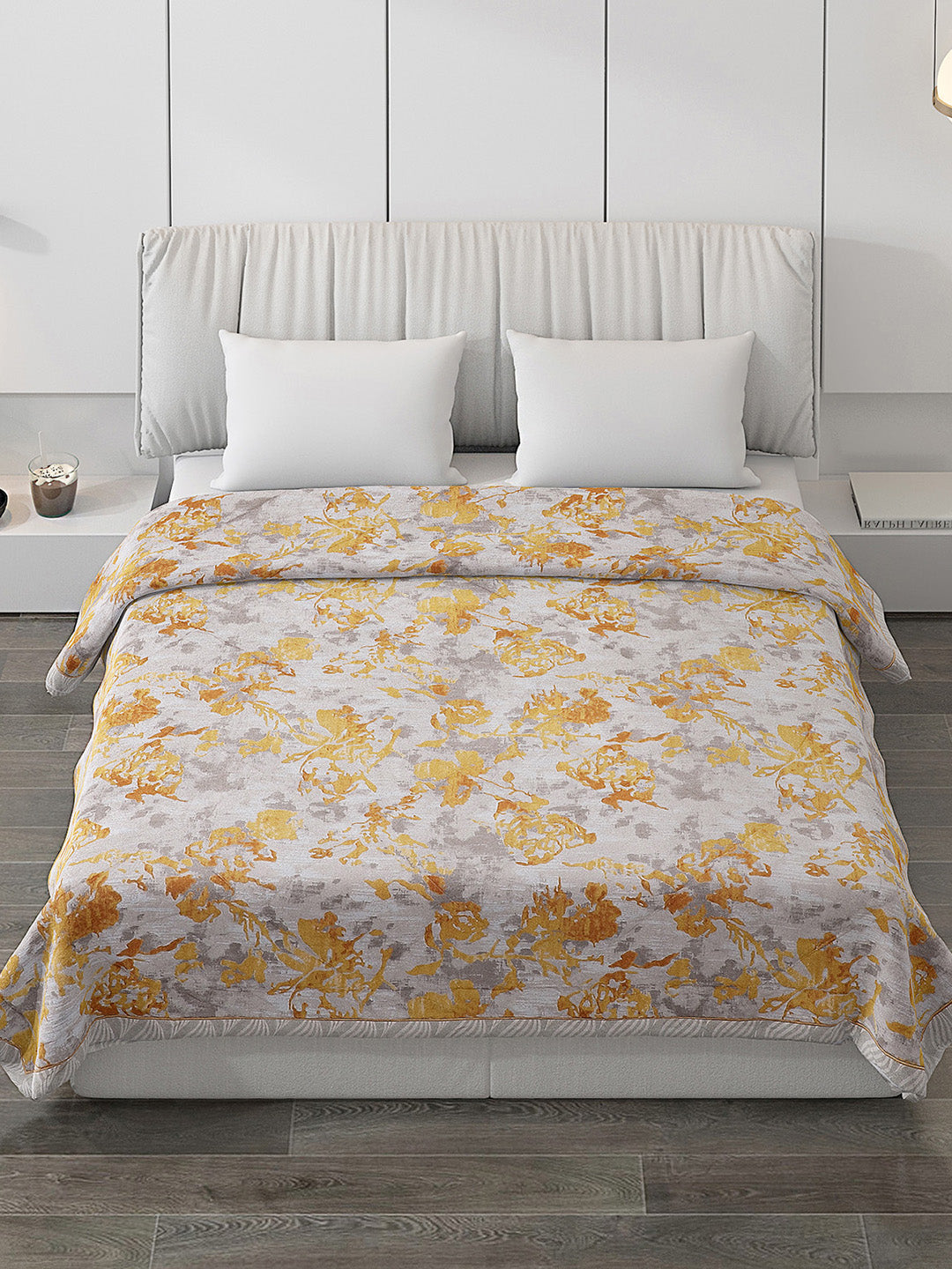 Printed 100% Polyster Double Bed Comforter for AC Room