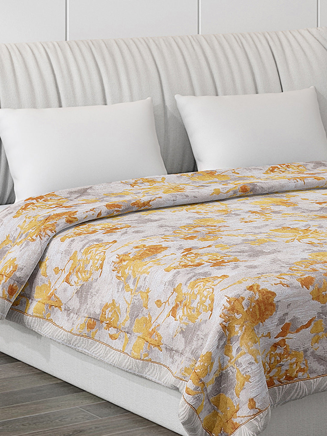 Printed 100% Polyster Double Bed Comforter for AC Room