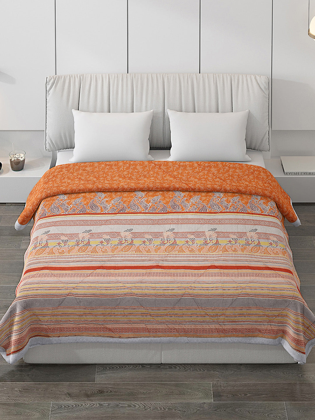 Printed 100% Polyster Double Bed Comforter for AC Room