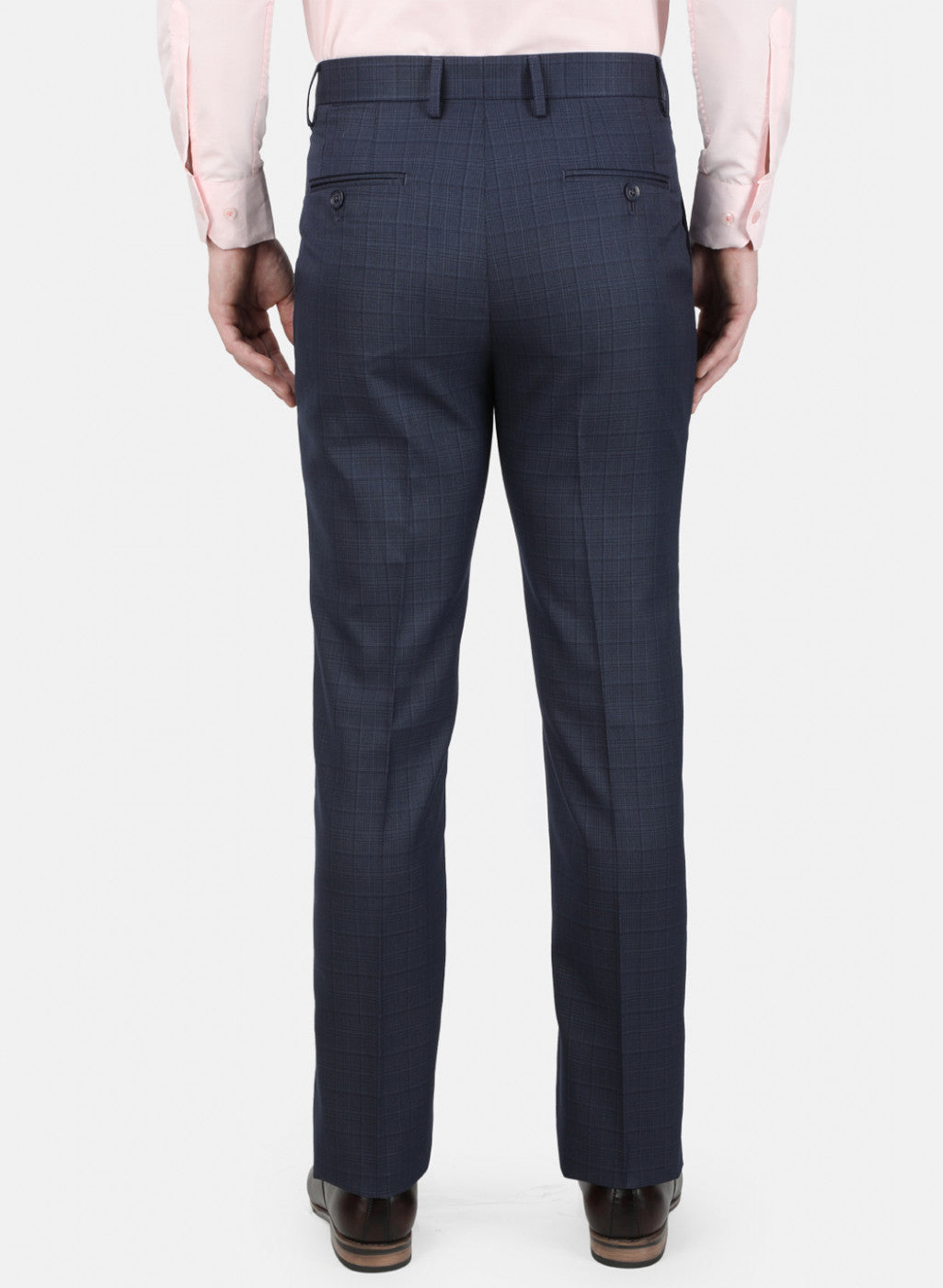 Mens Grey Smart Trouser