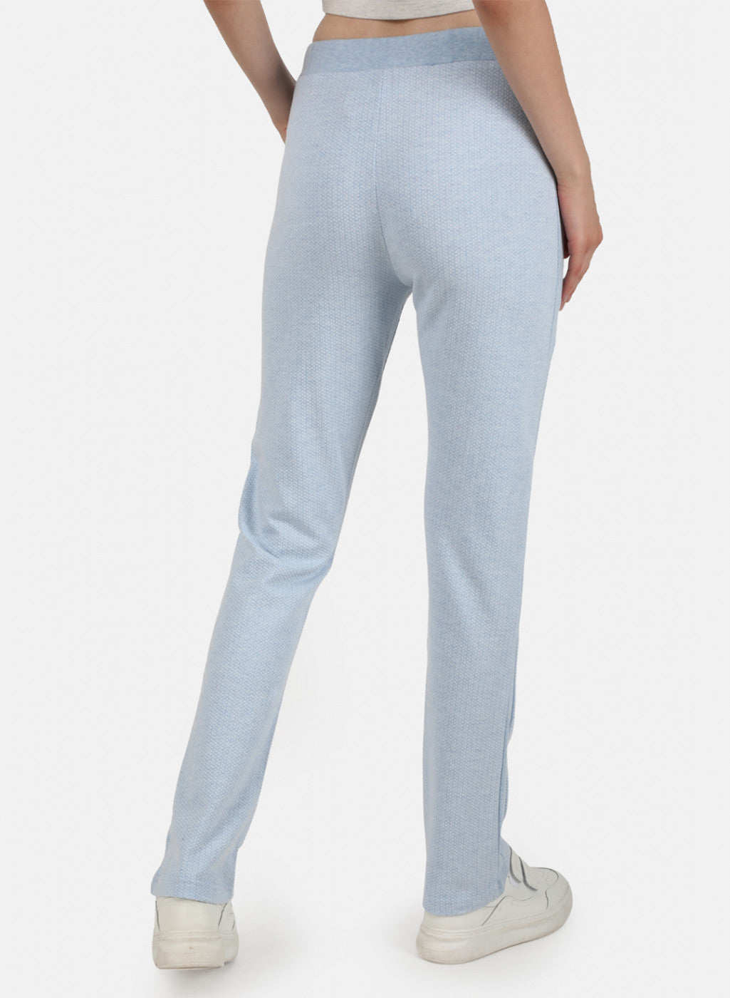 Womens Sky Blue Jaquard Lower