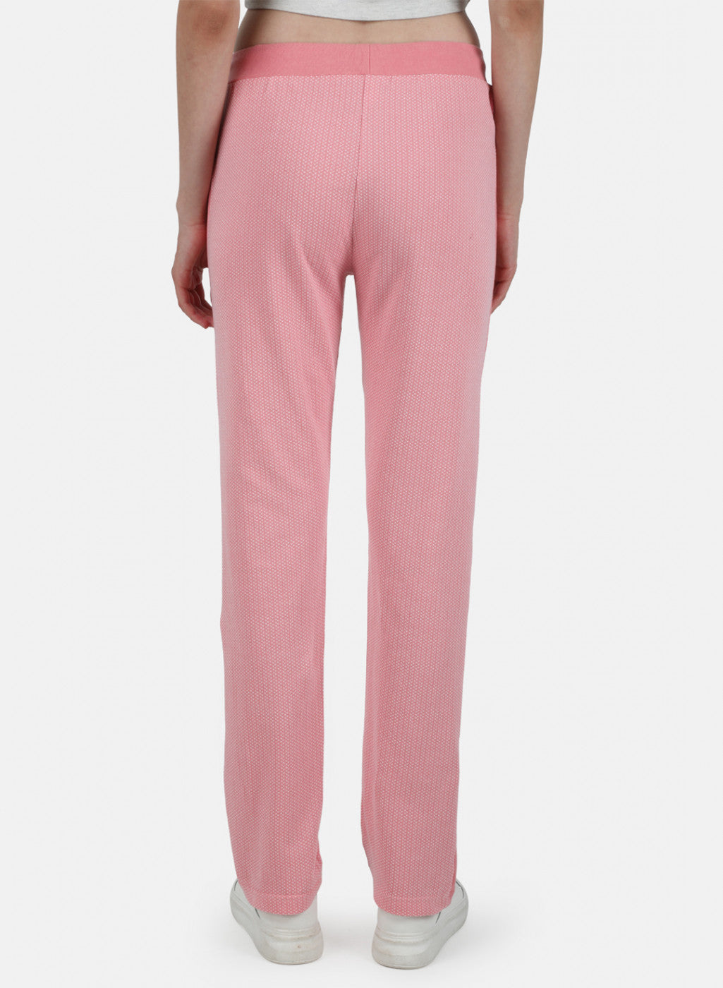 Womens Pink Jaquard Lower