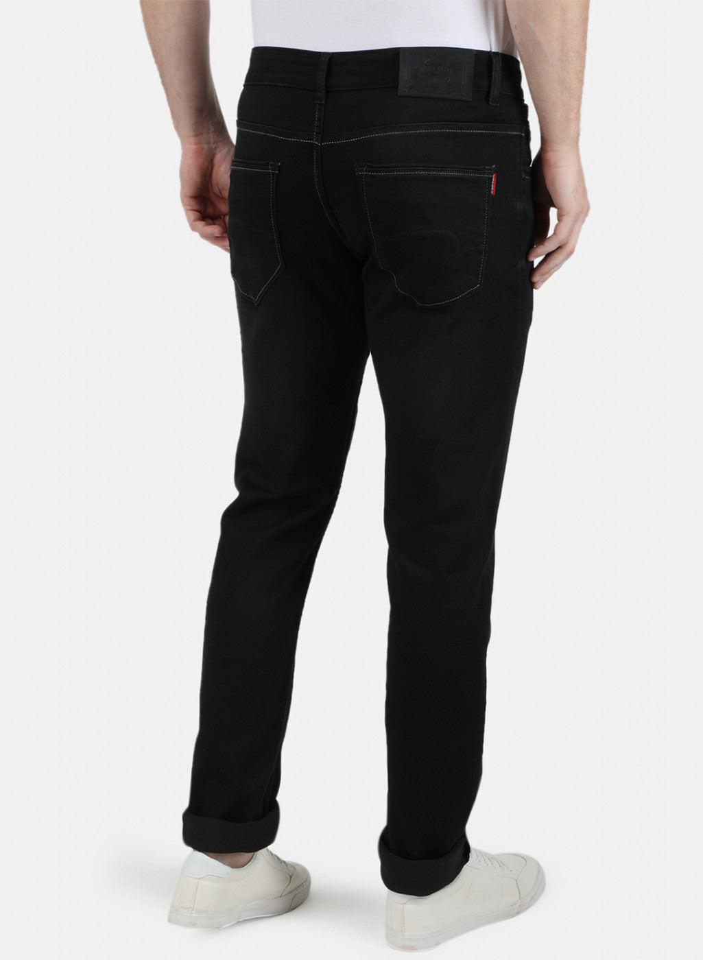 Mens Black Skinny Denim