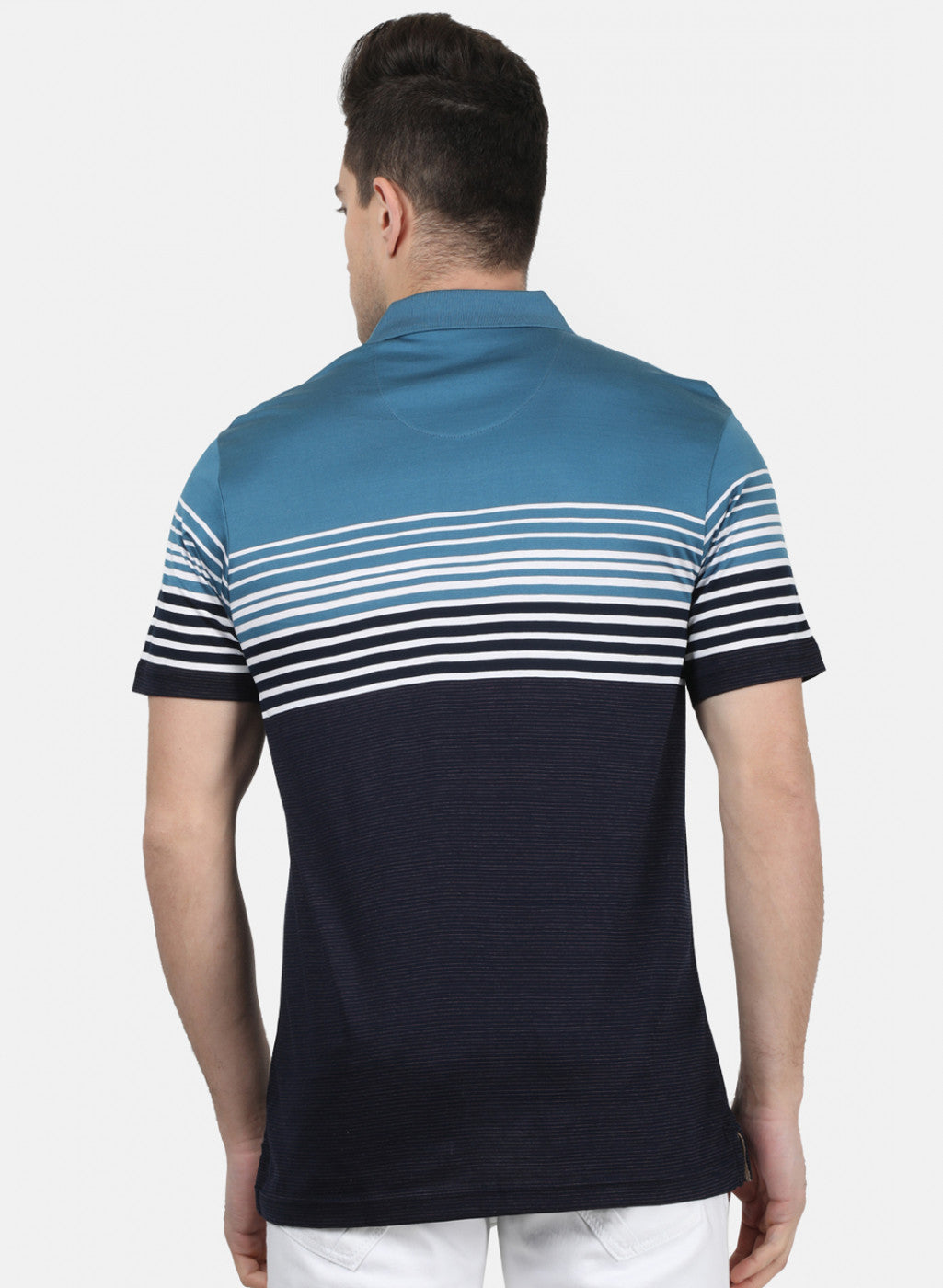 Mens Blue Stripe T-Shirt