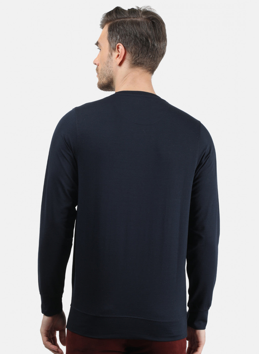 Men NAvy Blue Printed T-Shirt