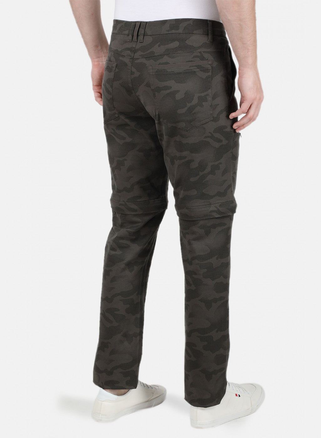 Mens Grey Slim Trouser