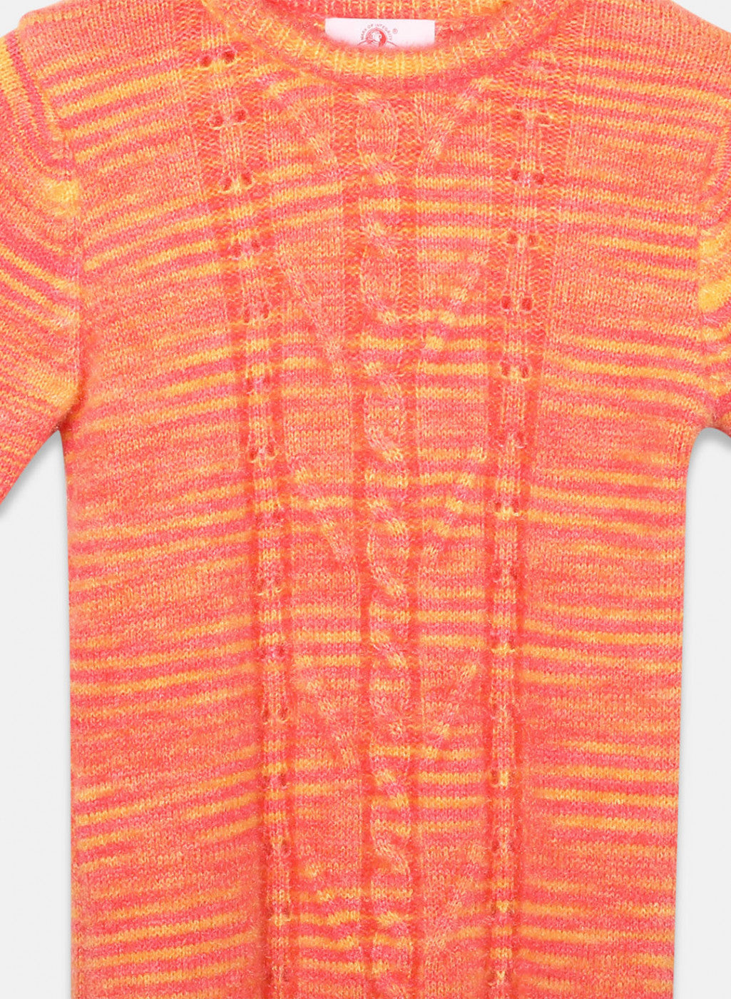 Oswal Orange Girls Top