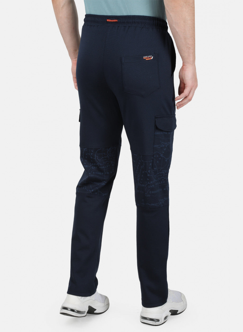 Mens Navy Blue Plain Lower