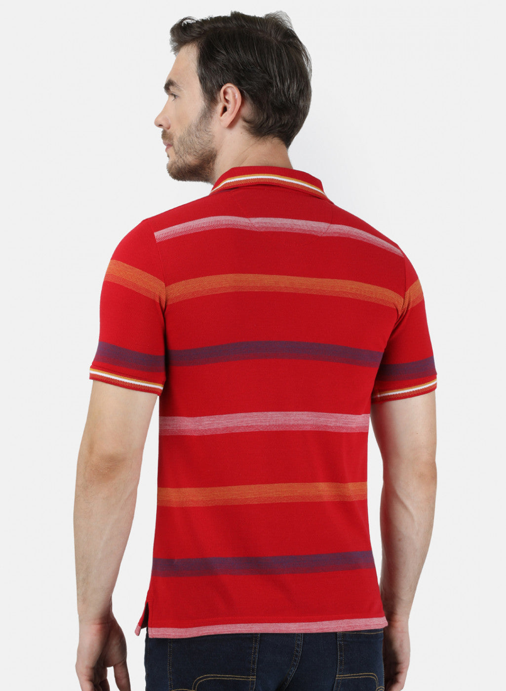 Mens Red Stripe T-Shirt