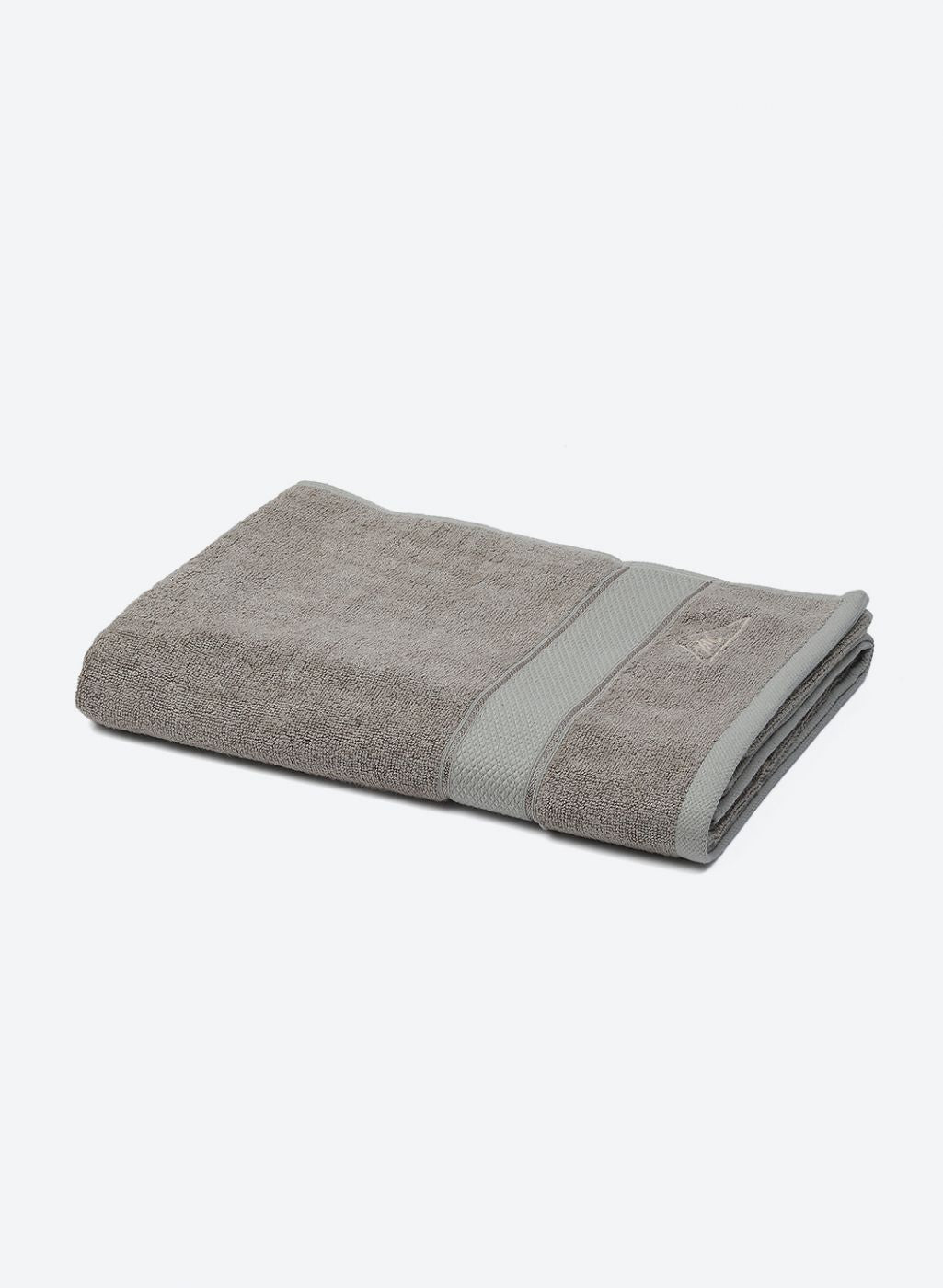 Grey Cotton 600 GSM Bath Towel