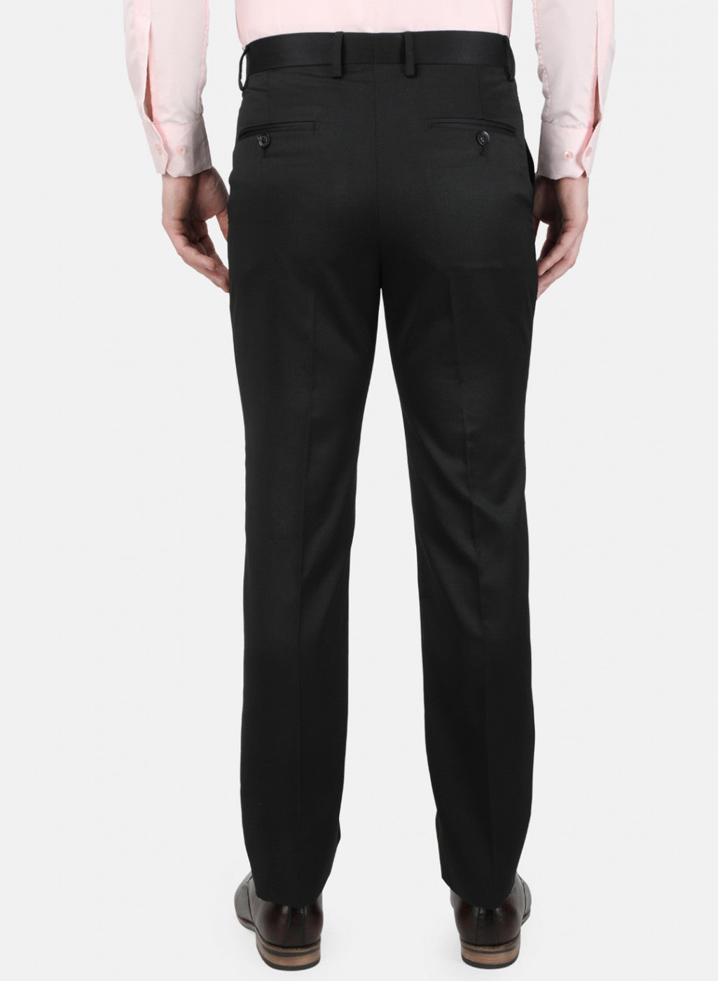 Mens Black Smart Trouser