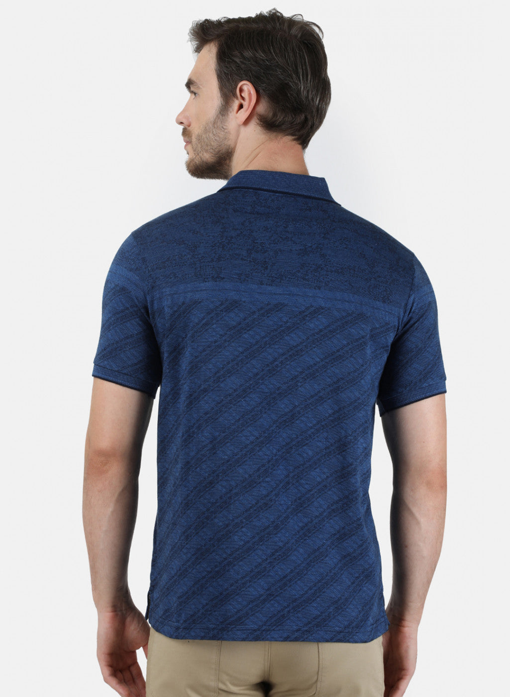 Mens Blue Stripe T-Shirt