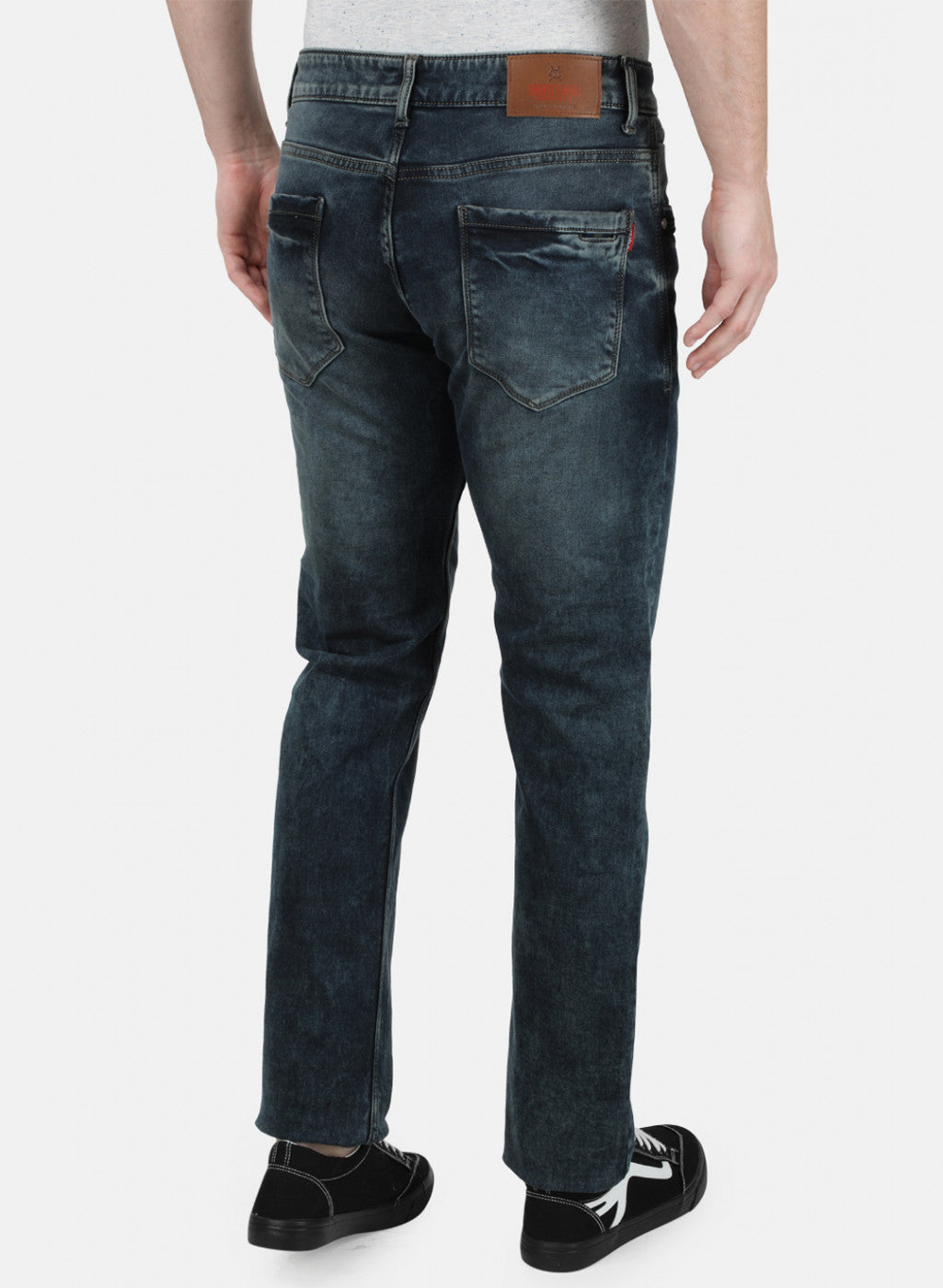 Mens Blue Narrow Denim