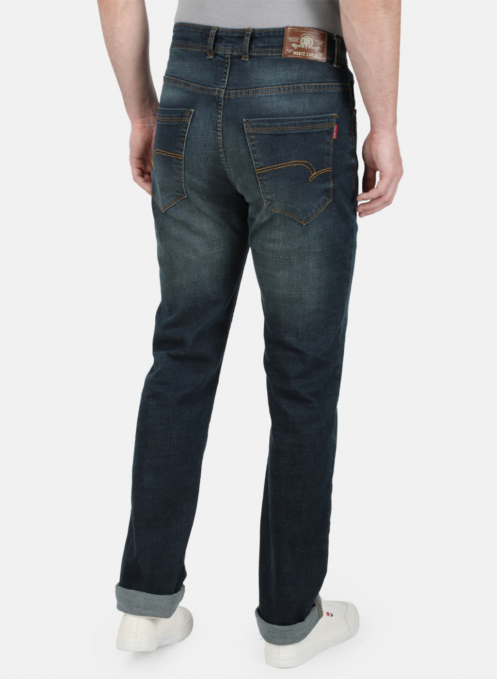 Mens Blue Regular Denim