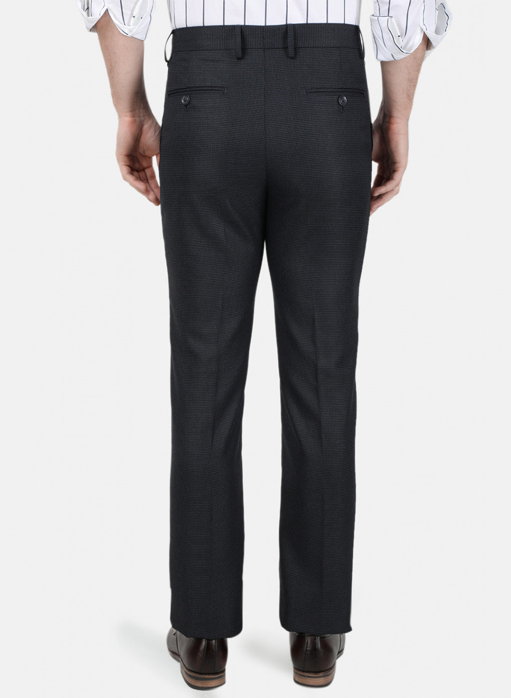 Mens Black Smart Trouser