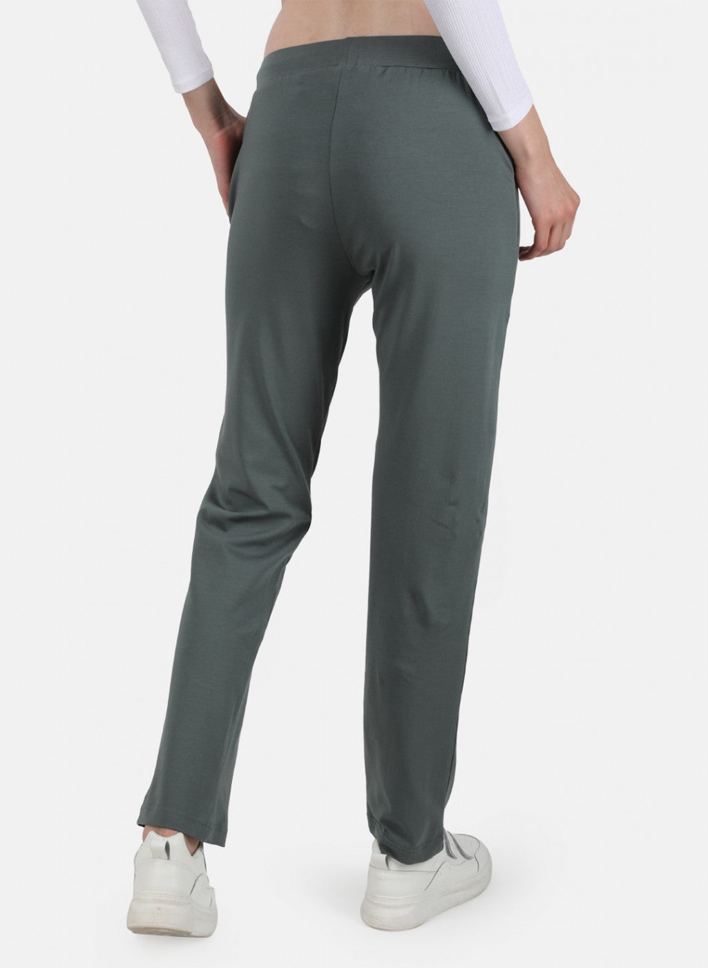 Womens Grey Regular Lower