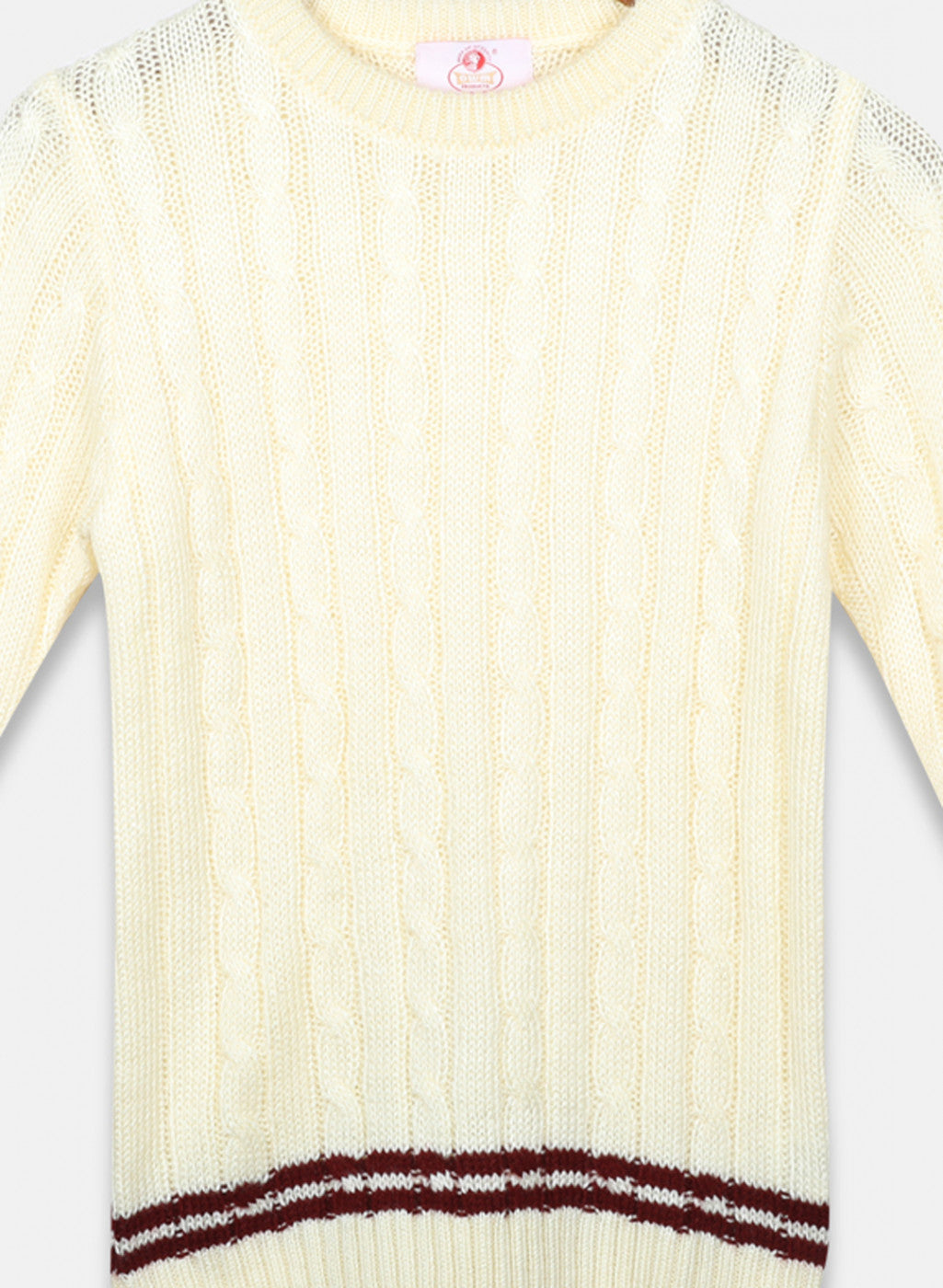 Oswal Off White Boys Pullover