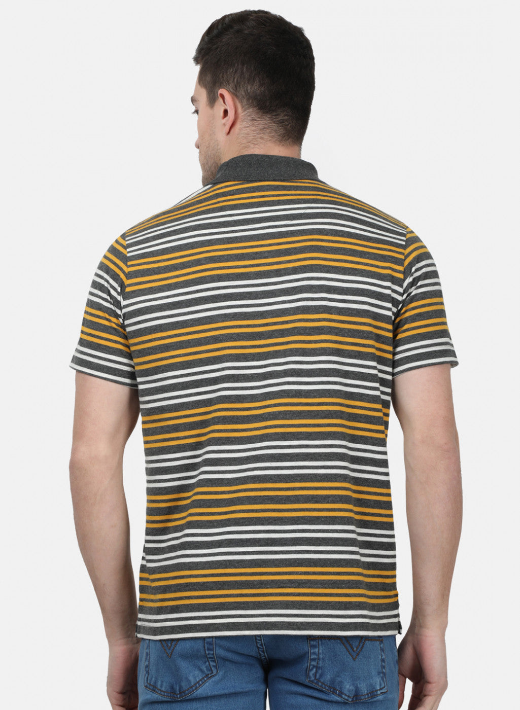 Mens Multi Color Stripe T-Shirts