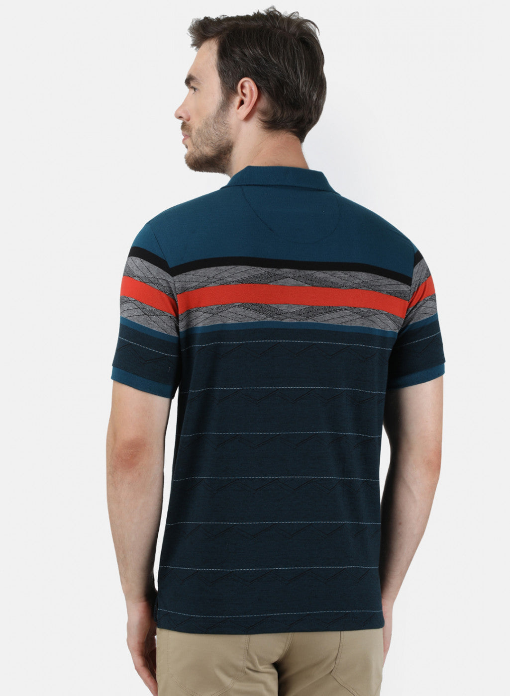 Mens Blue Stripe T-Shirt