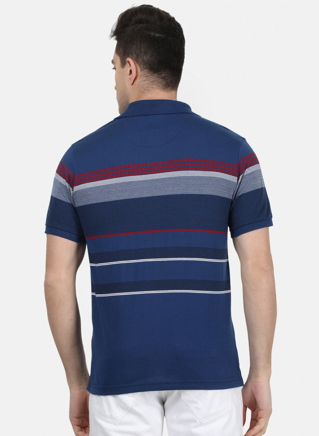 Mens Blue Stripe T-Shirt