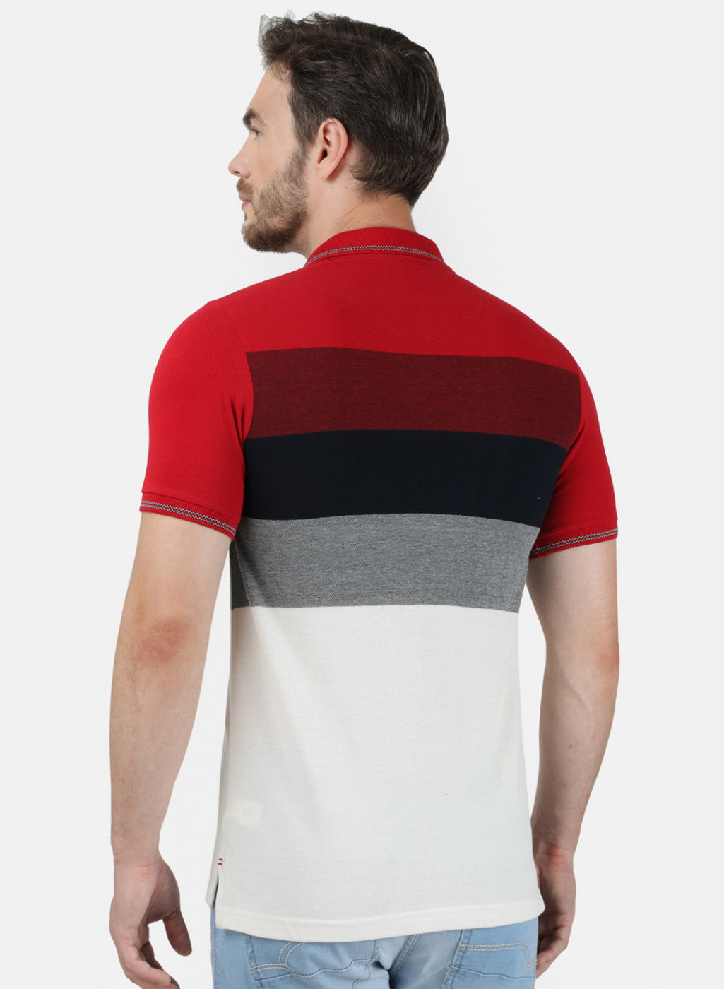 Mens Red Stripe T-Shirt