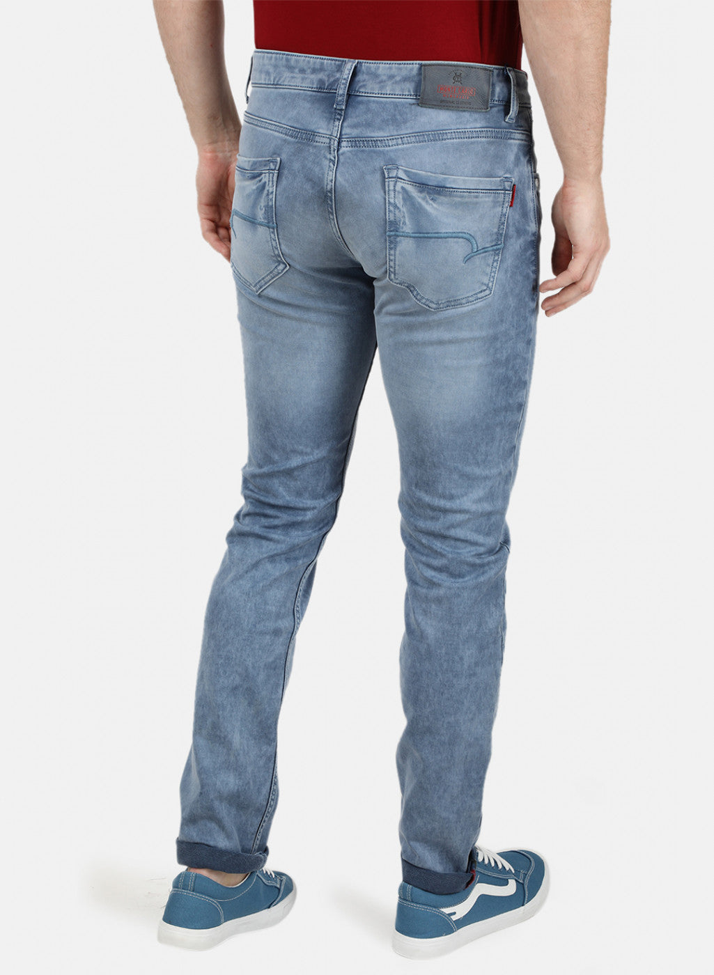 Mens Blue Regular Denim