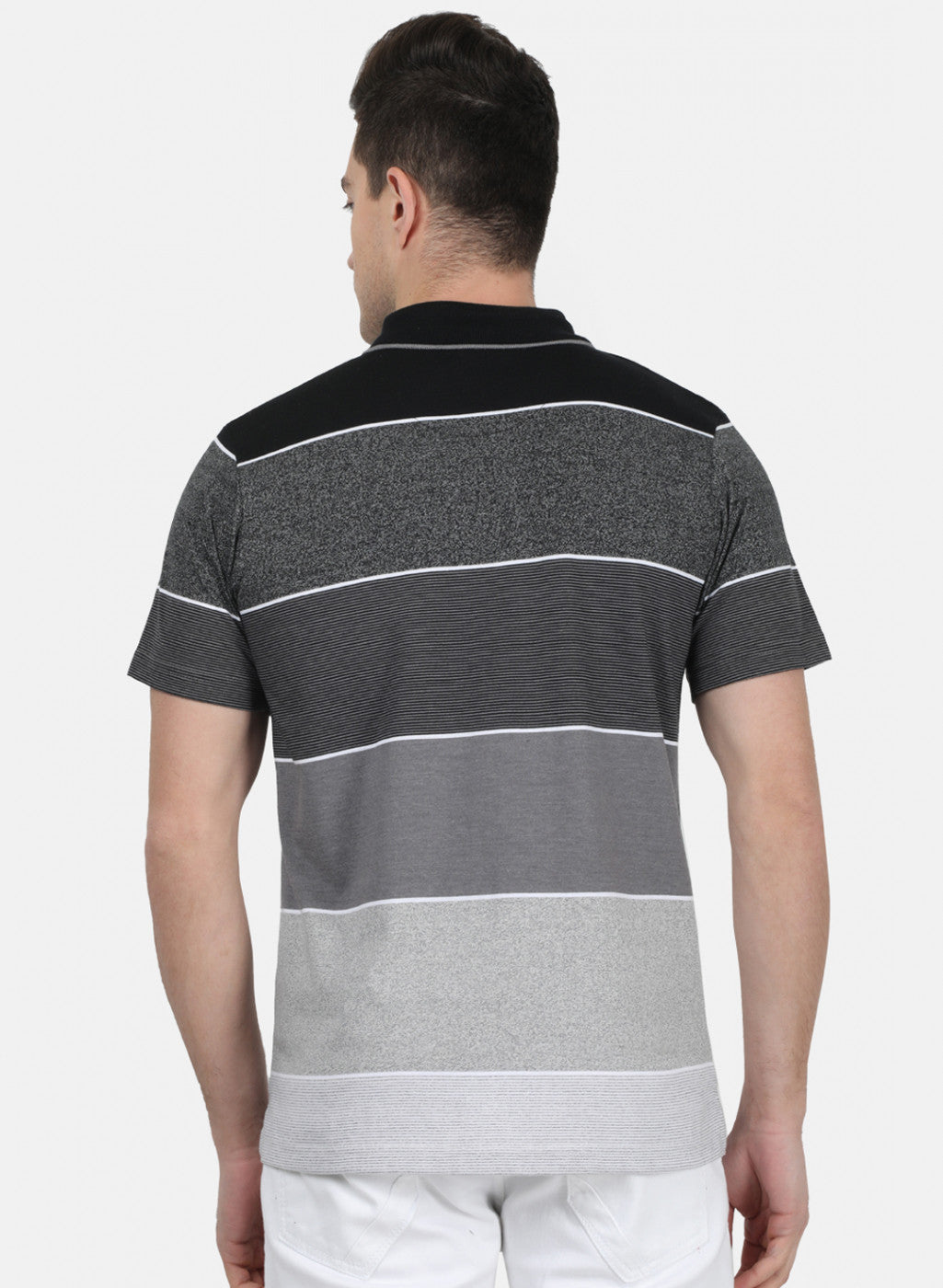 Mens Black Stripe T-Shirt