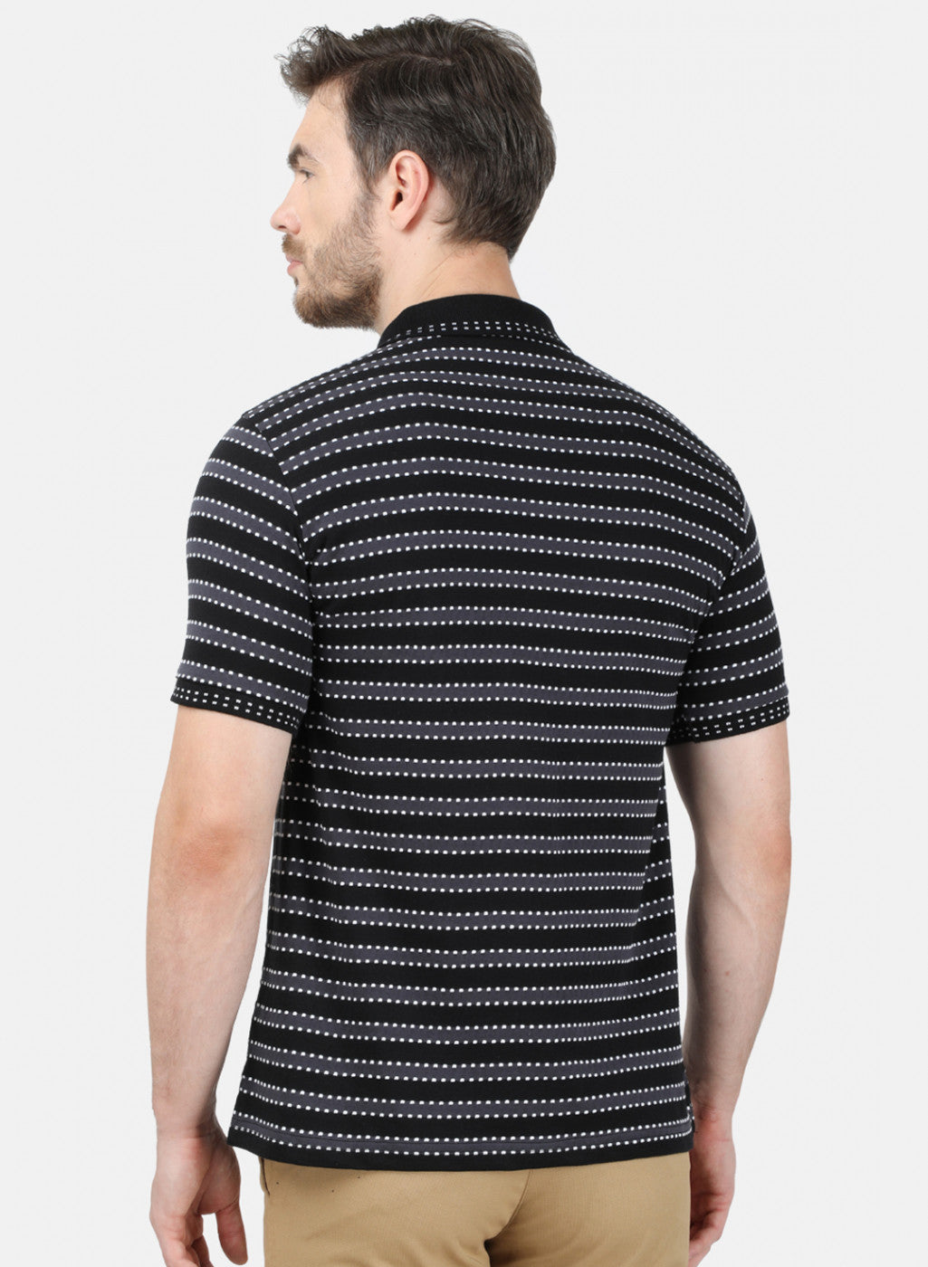 Mens Black Stripe T-Shirt