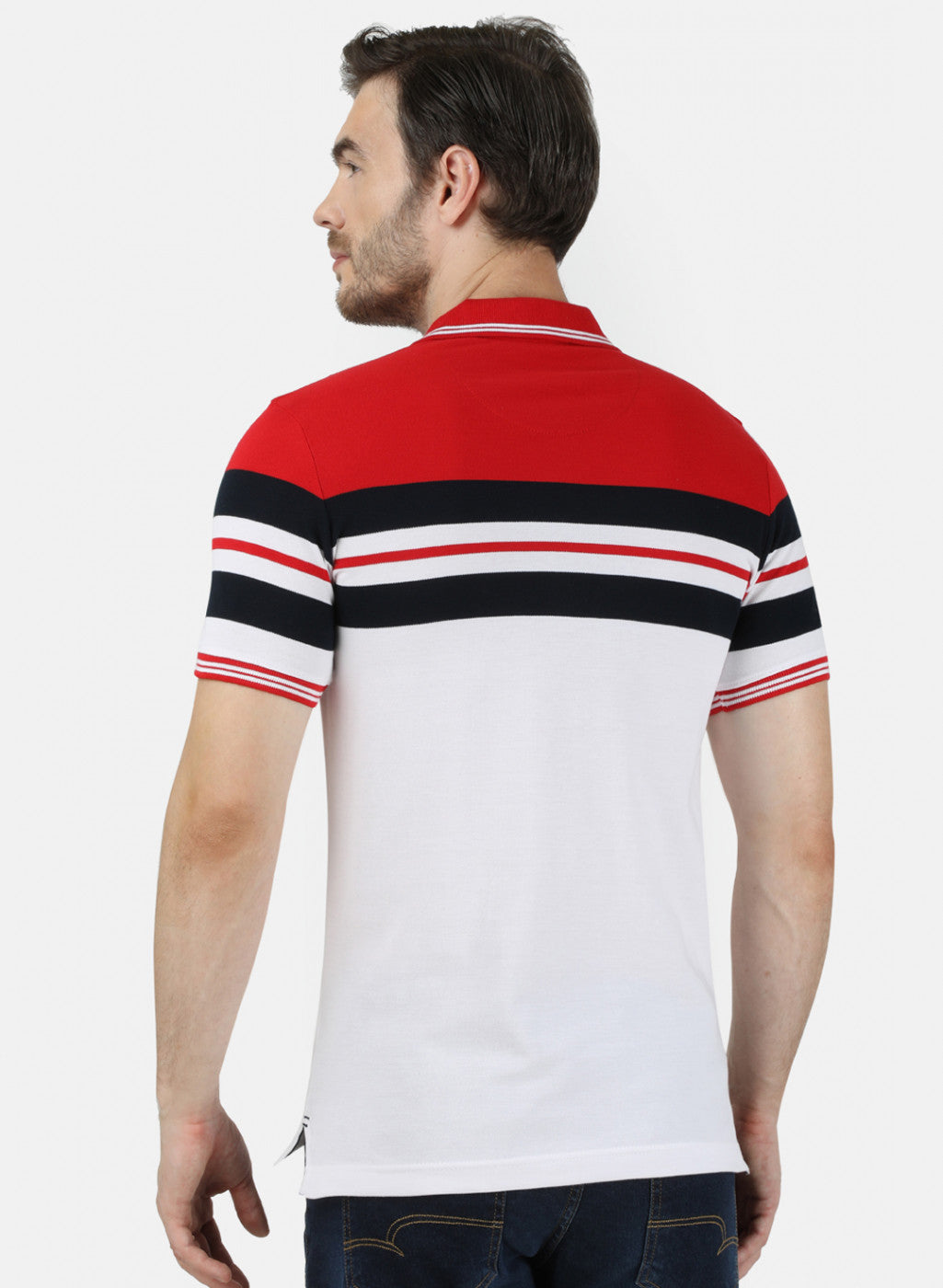 Mens Red Stripe T-Shirt