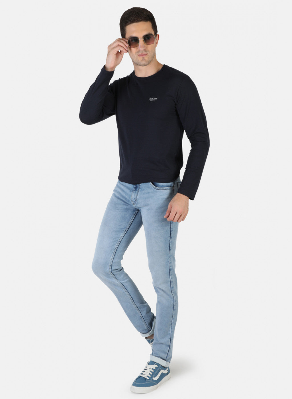 Men Blue Skinny Fit Denim