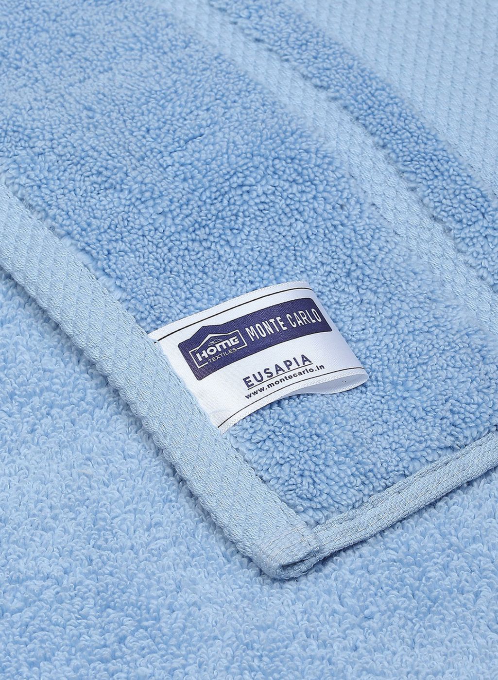 Blue Cotton 625 GSM Bath Towel