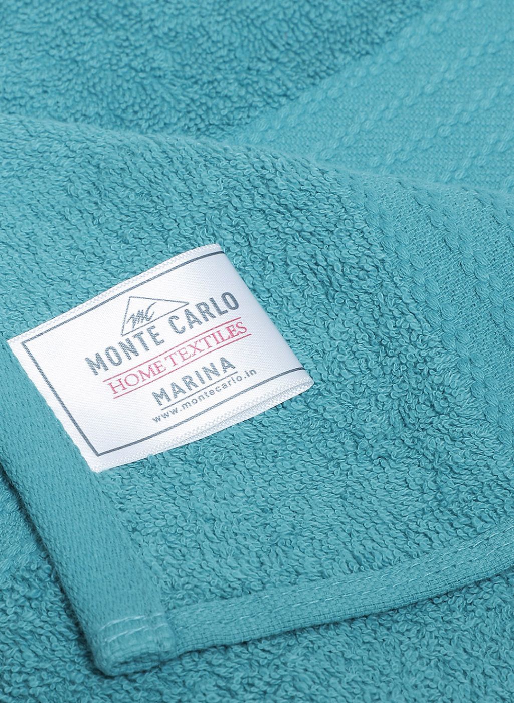 Blue Cotton 400 GSM Bath Towel