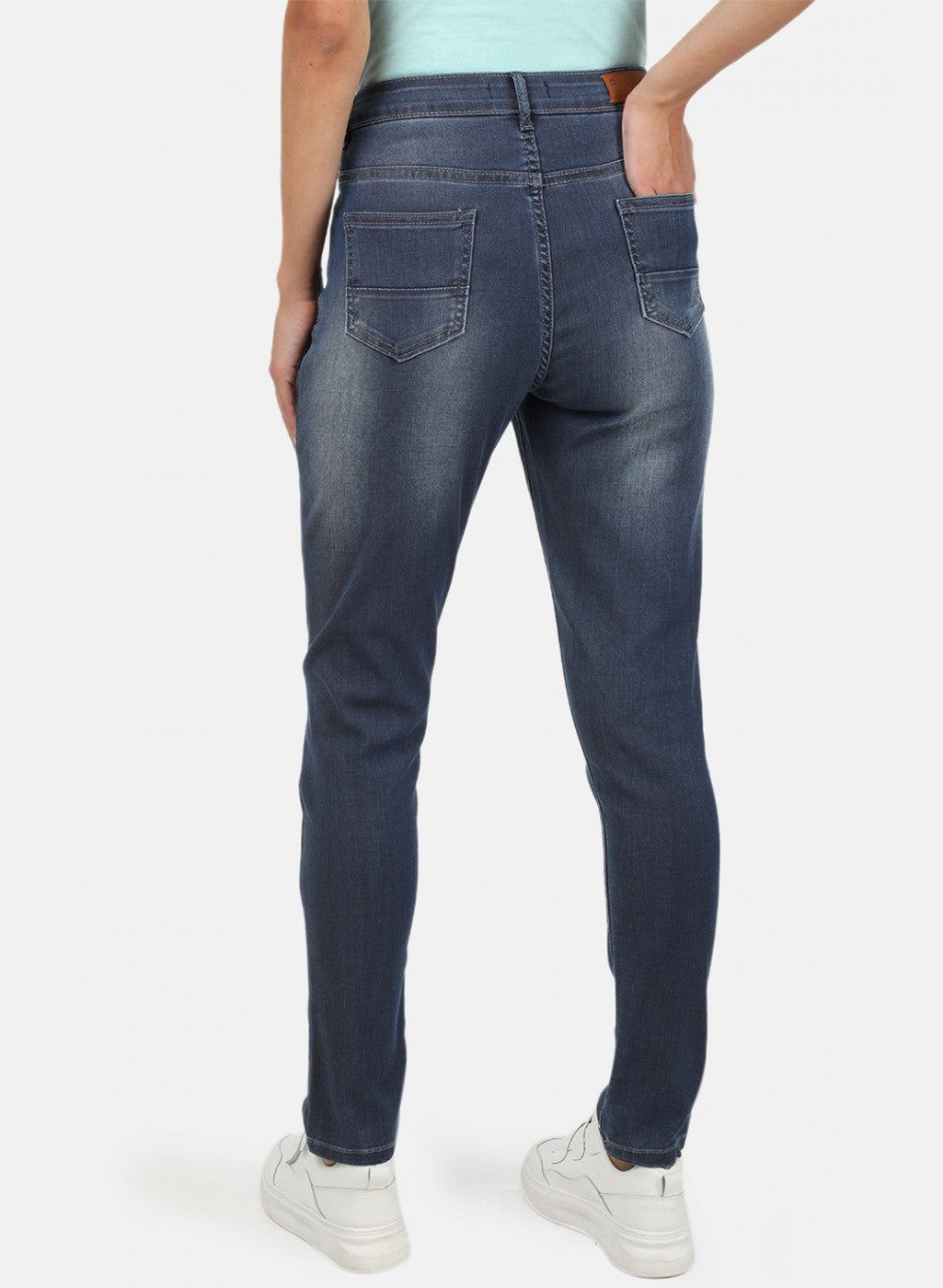 Womens Blue Slim Denim