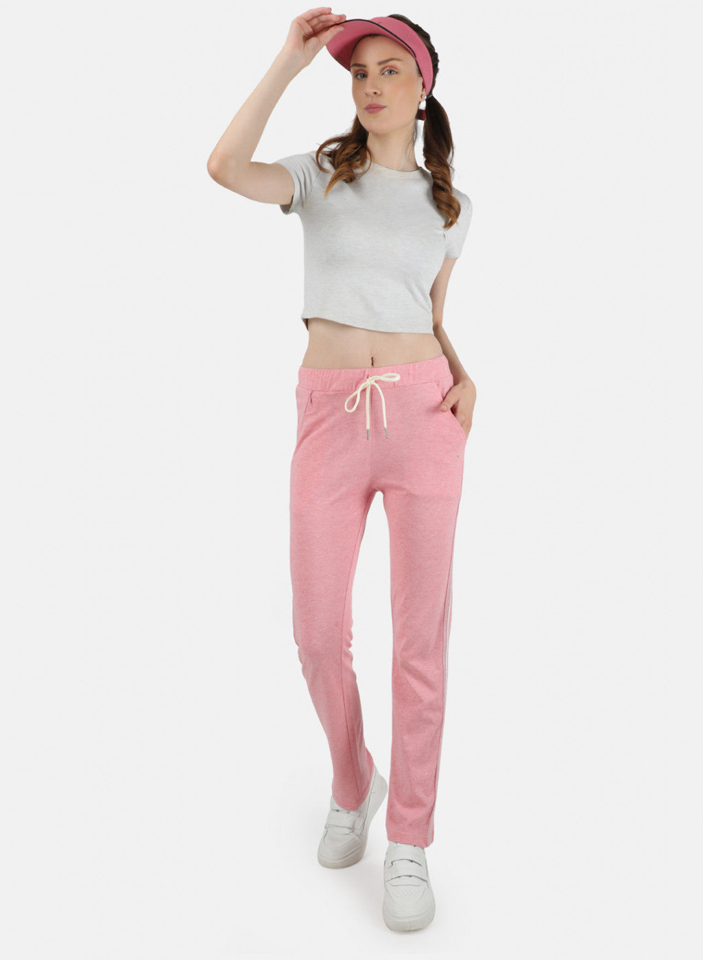 Womens Pink Regular Lower