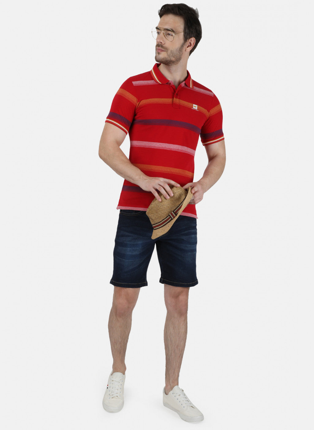 Mens Red Stripe T-Shirt