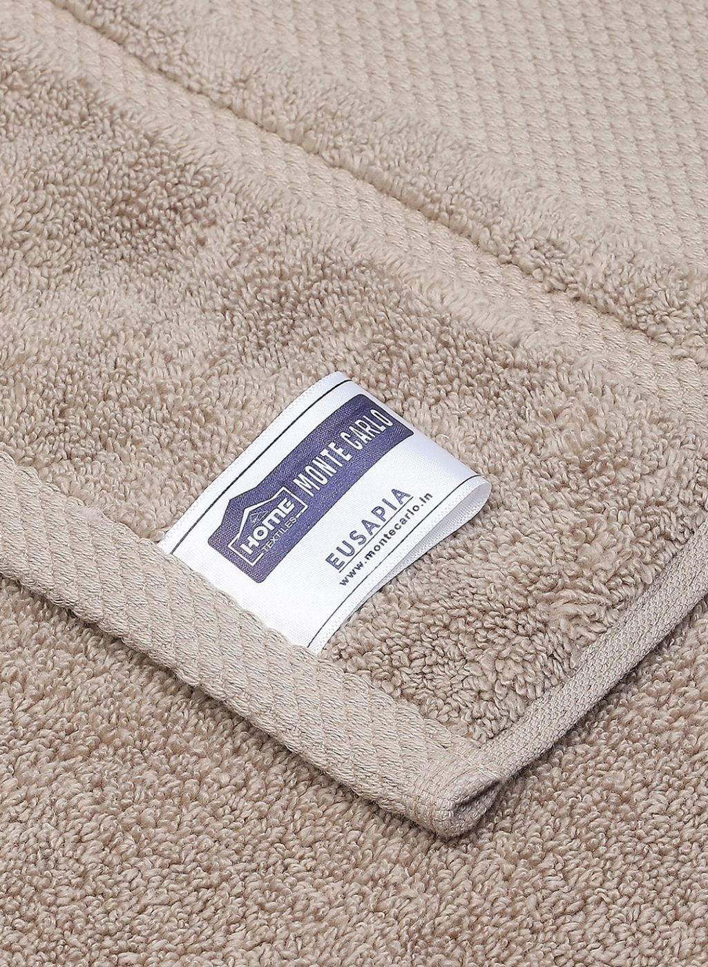 Beige Cotton 625 GSM Bath Towel