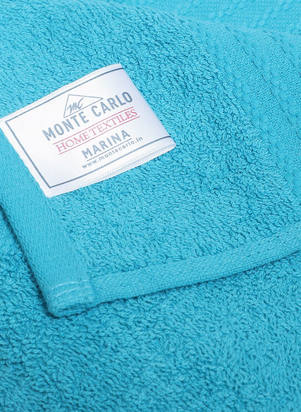 Blue Cotton 400 GSM Bath Towel