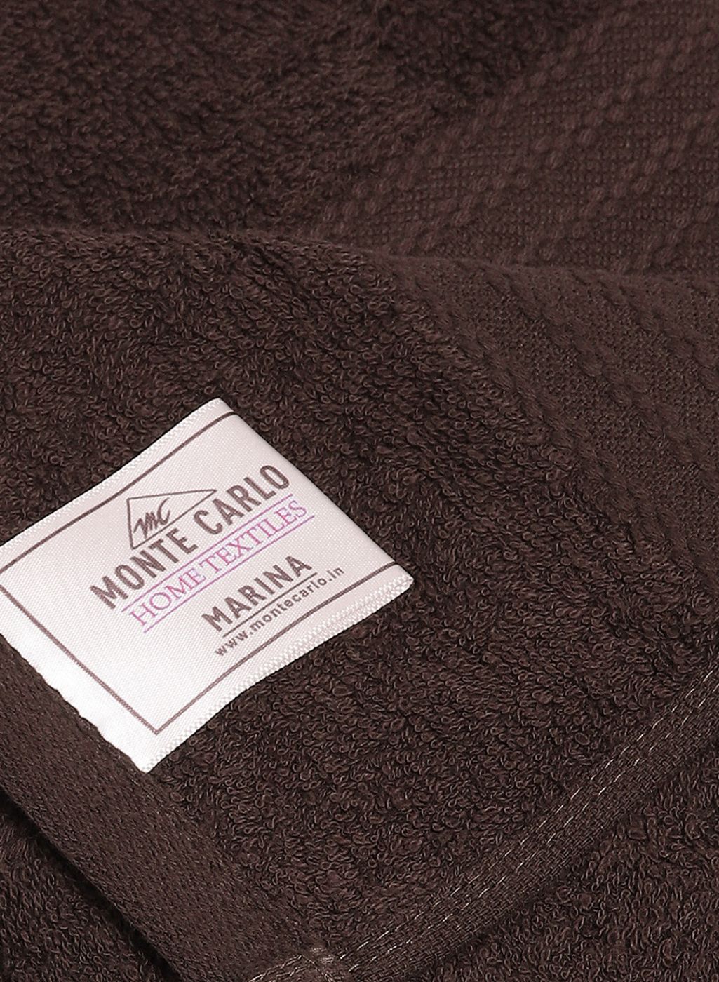 Brown Cotton 400 GSM Bath Towel